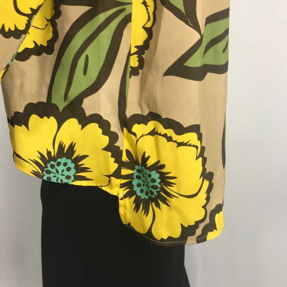 Chepe Italy Sunflower Blouse Size M - Picture 5 of 15